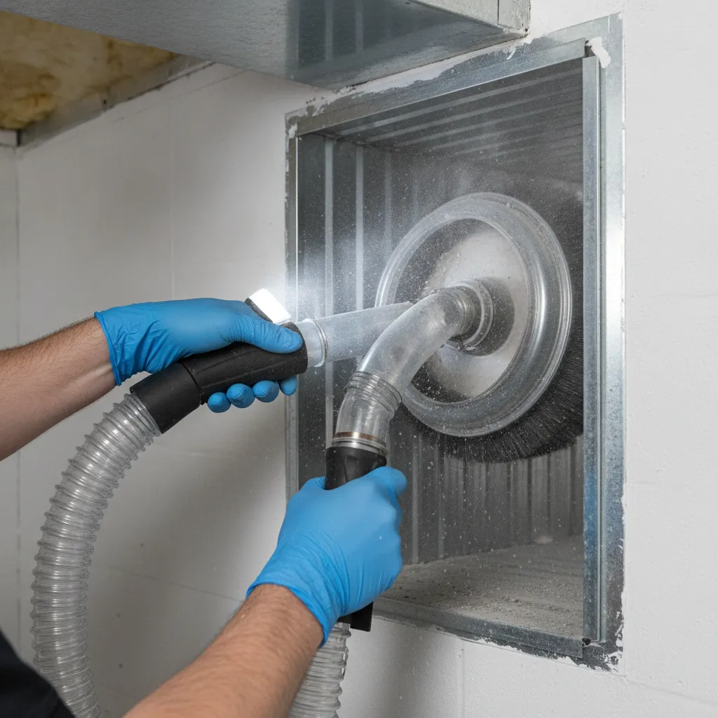 Air duct cleaning in Dallas, TX