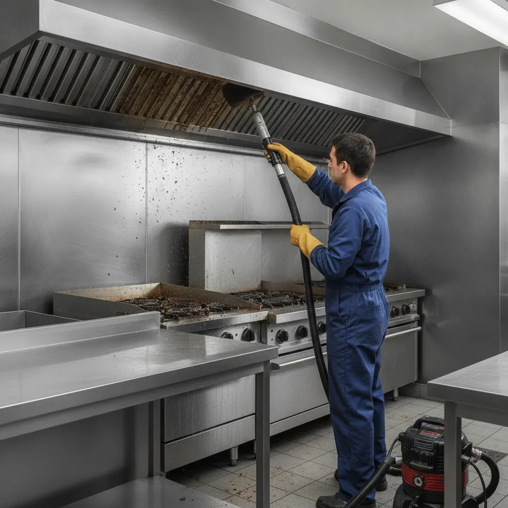 Restaurant and kitchen exhaust duct cleaning in Dallas, TX