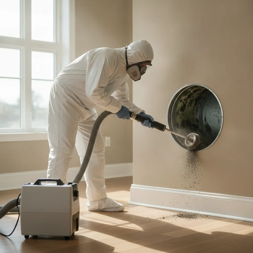Mold remediation and prevention for air ducts in Dallas, TX