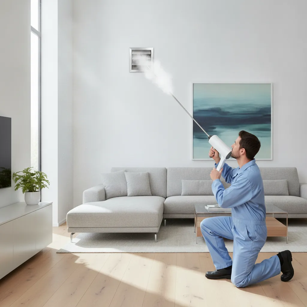 Odor removal and deodorizing for home air ducts in Dallas, TX