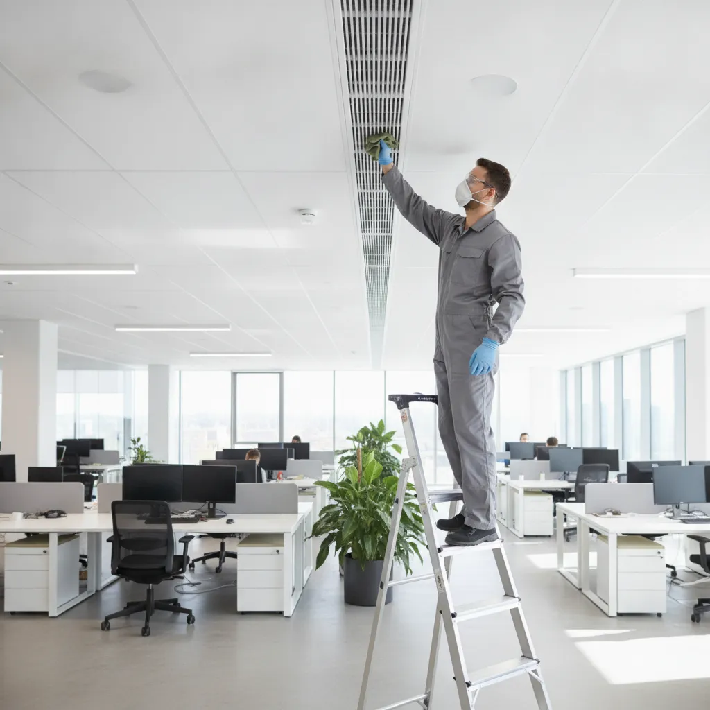 Office and retail ventilation cleaning in Dallas, TX